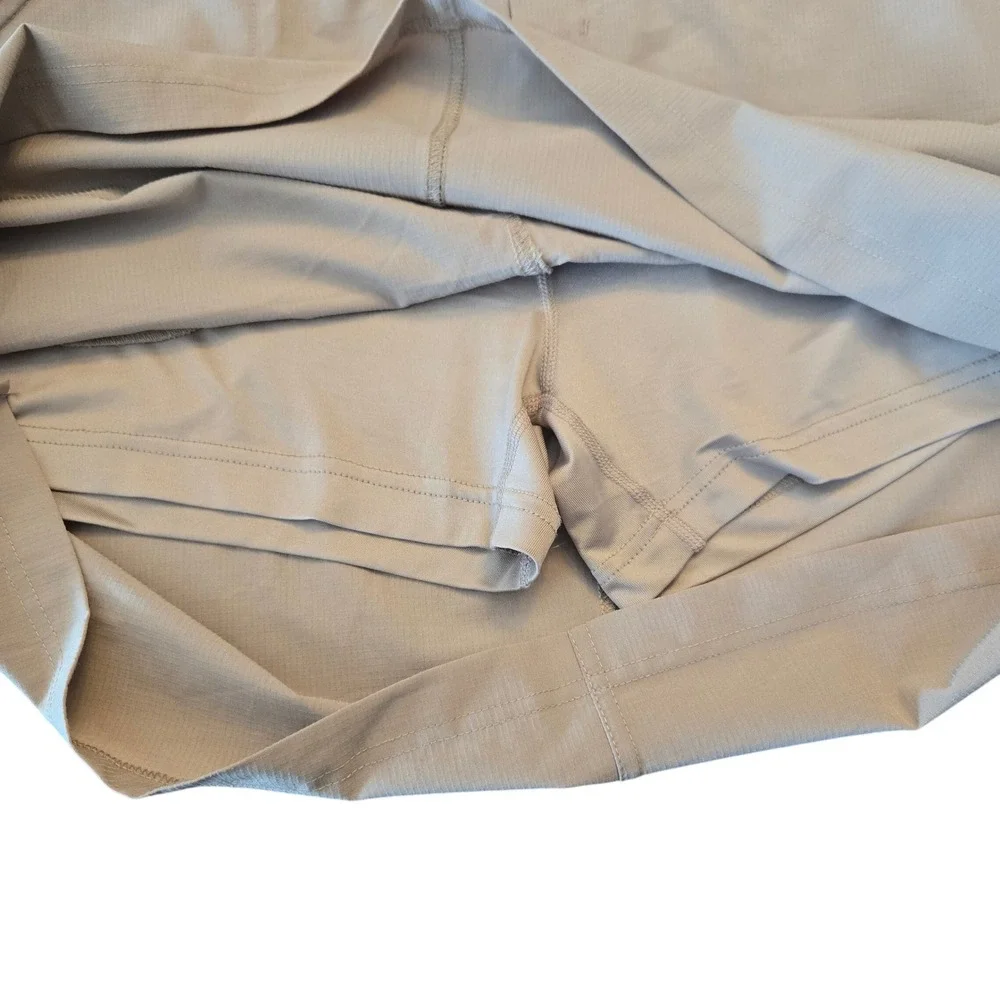 Tilley Womens XL Tan Ripstop Active Skort Hiking Golf‎ Travel